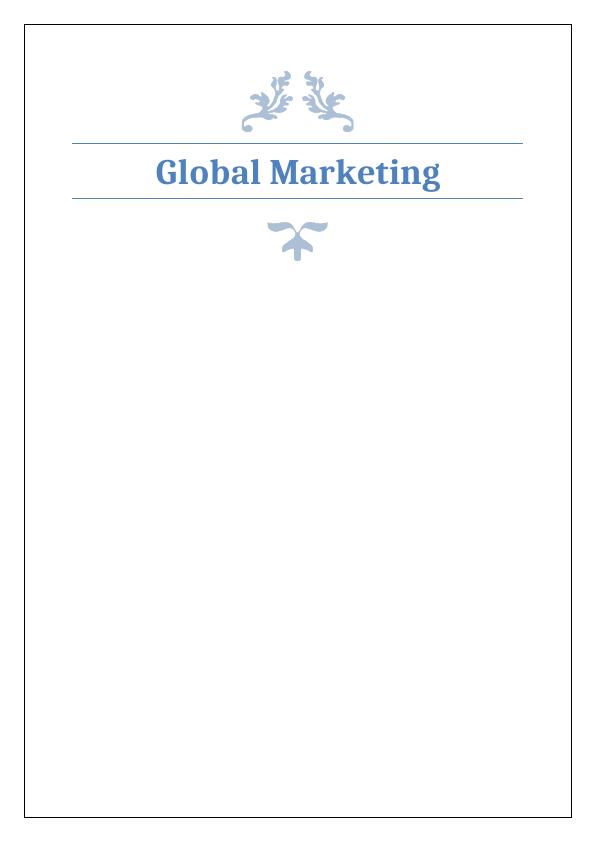 Global Marketing Report_1