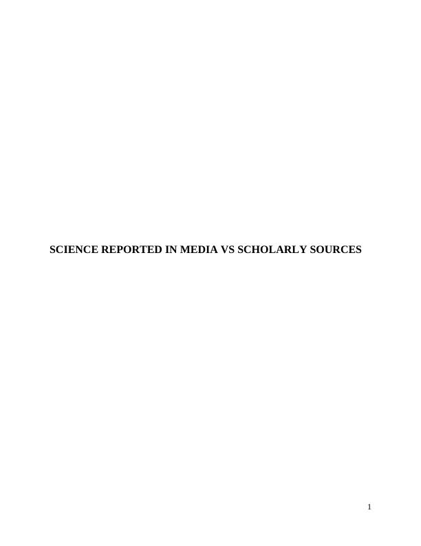 Science Reported in Media vs Scholarly Sources_1