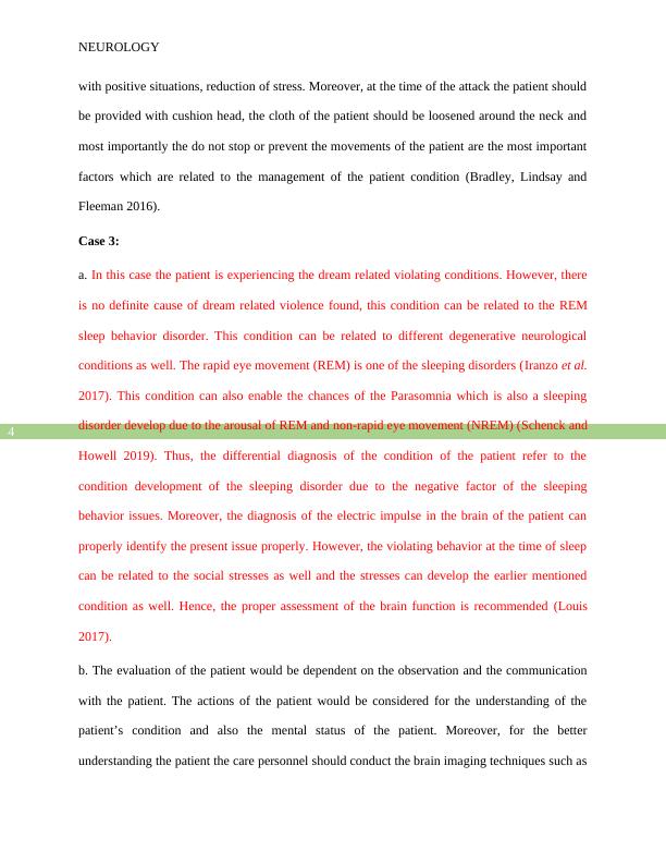 neurology patient case study