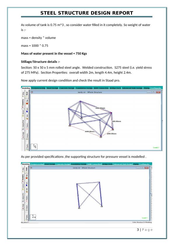 Report on Design of Steel Structure for Pressure Vessel_3