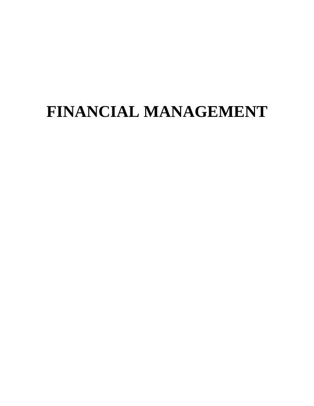 Approaches for Effective Decision Making in Financial Management_1