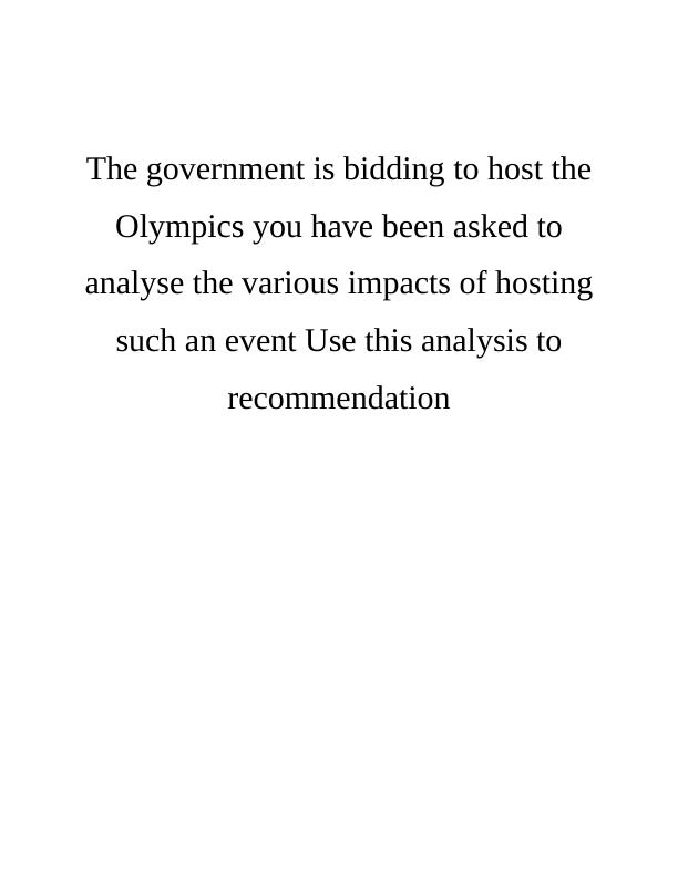 Impacts of Hosting the Olympics_1