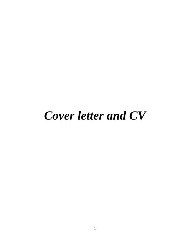 Curriculum Vitae and Cover Letter for Beach Volunteer (Sunshine Steward)_1