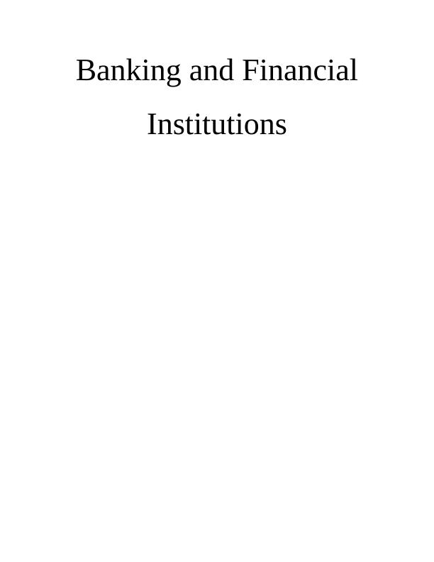 Banking and Financial Institutions_1