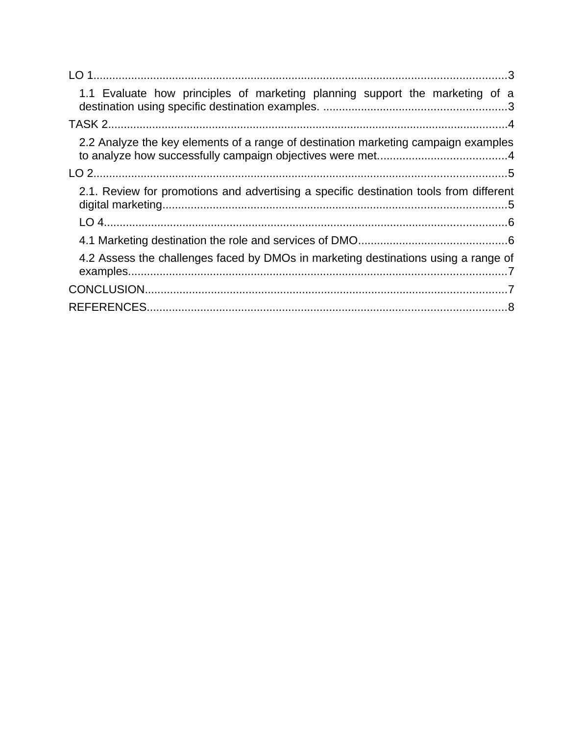 Role and Services of DMO in Destination Marketing