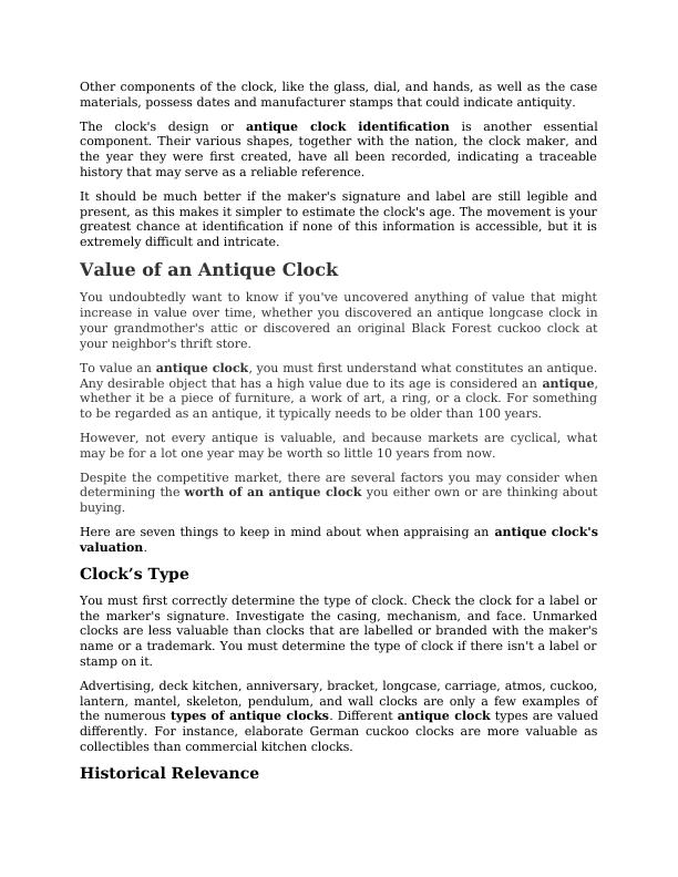 Antique Clock Identification and Price Guide PDF_2