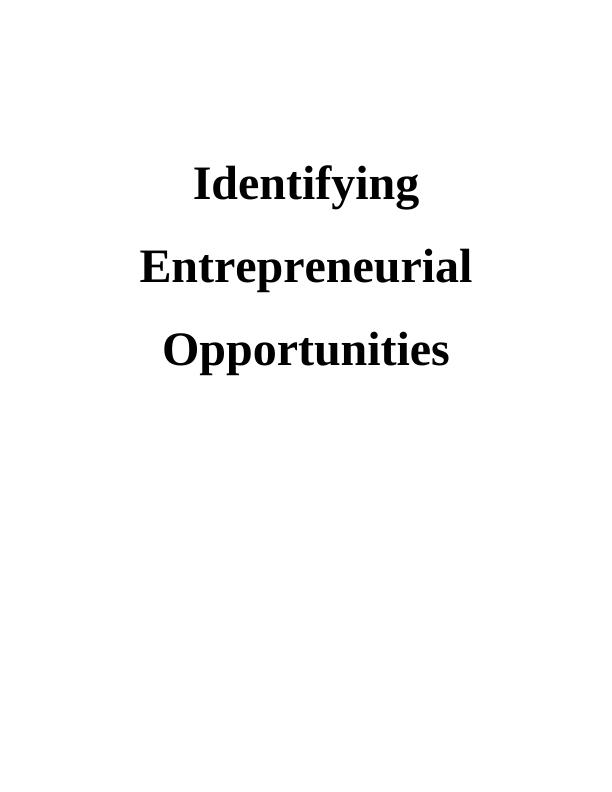 Identifying Entrepreneurial Opportunities Sources_1