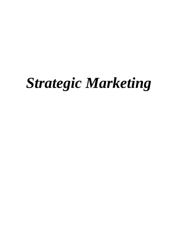 Strategic Marketing - Romanian Market_1