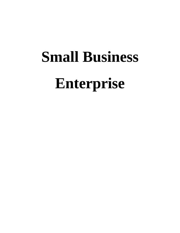Small Business Enterprise of Austin Fraser_1