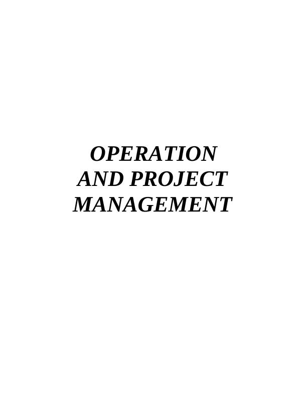 Operation and Project Management Principles_1
