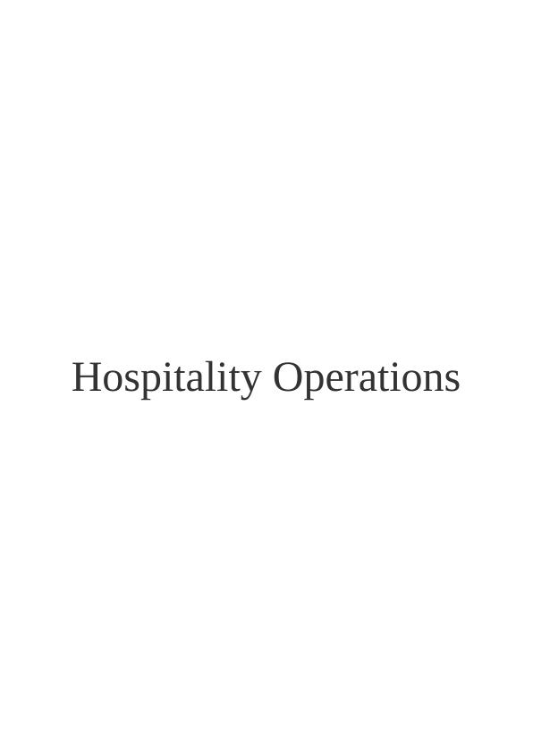 Hospitality Operations: Food Production Systems, Service Methods, Menu Engineering, and Sustainable Menu Planning_1