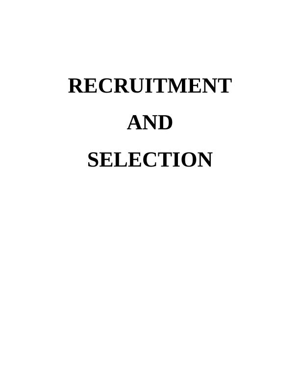 Recruitment Methods of Luton | Report_1