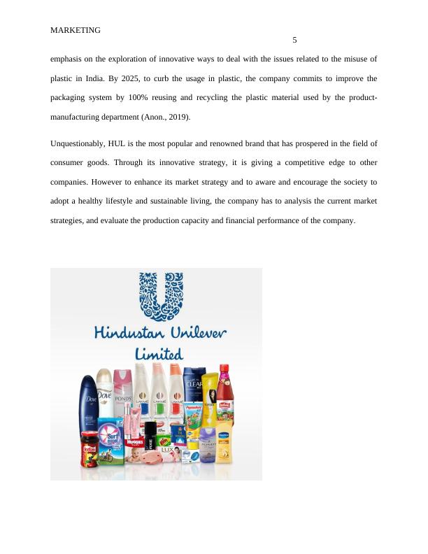 Marketing Strategies of Hindustan Unilever Limited_6