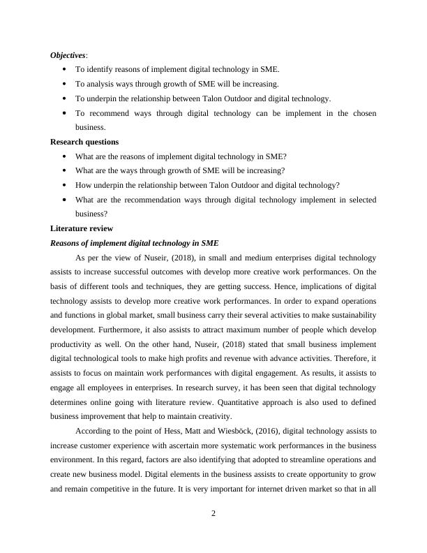 Business Research Project IMPLICATIONS OF DIGITAL TECHNOLOGIES ON SME - A Case Study ON TALON OUTDOOR_4