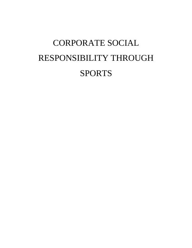 Corporate Social Responsibility through Sports_1
