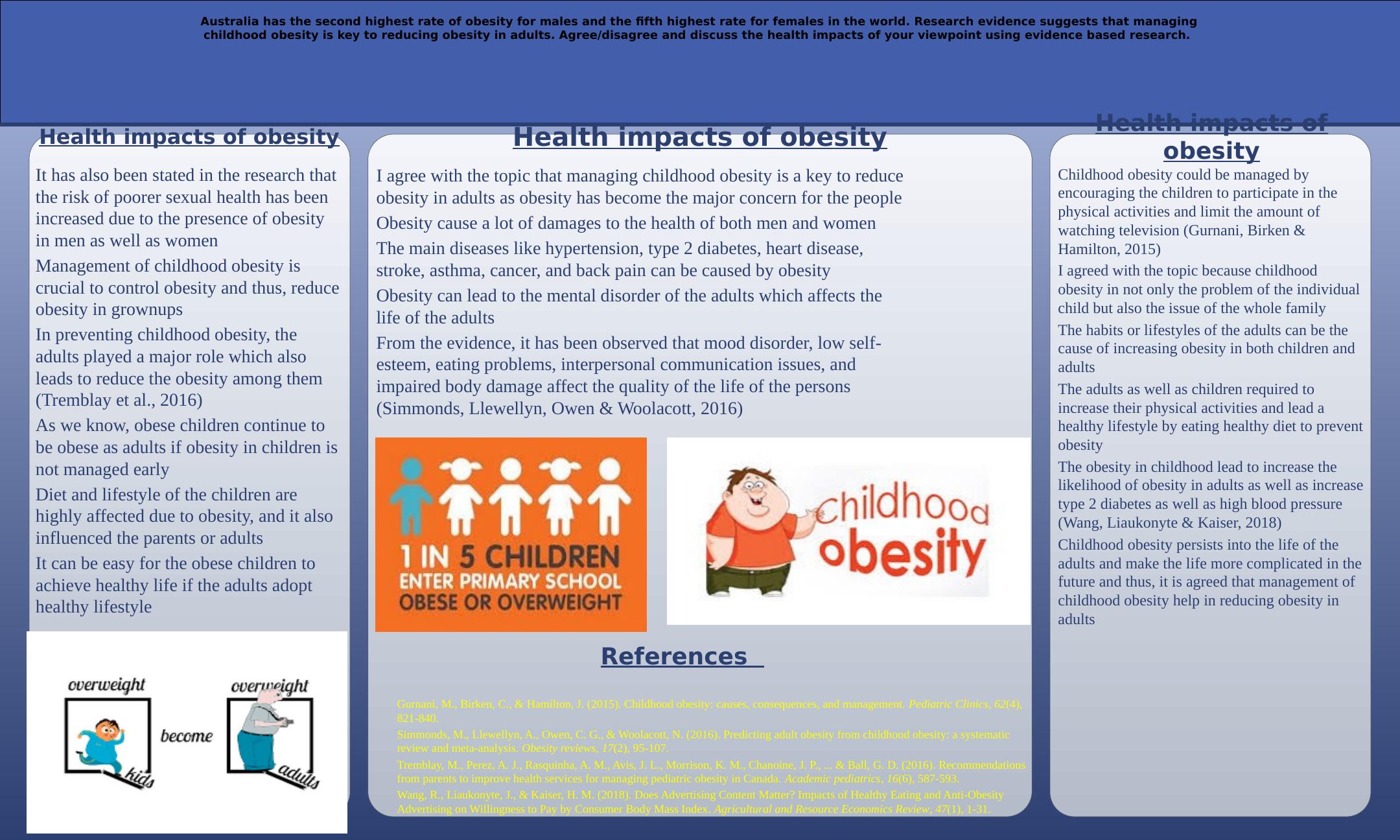 Managing Childhood Obesity to Reduce Obesity in Adults_1