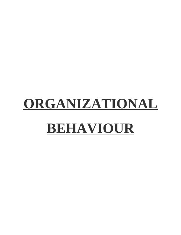 Organizational Behaviour: Culture, Politics, Power, and Motivation Theories_1