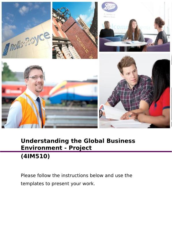 Understanding the Global Business Environment - Report_1