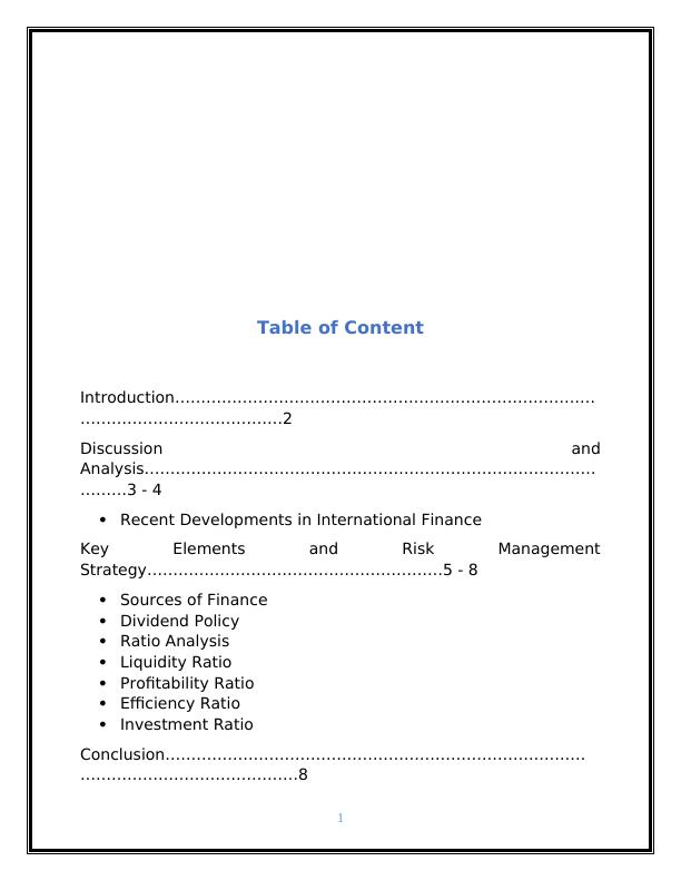 international finance assignment 3