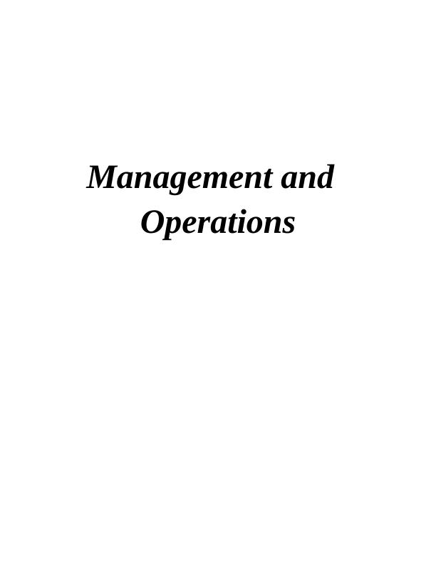 Role of Leaders and Managers in Operations and Management_1
