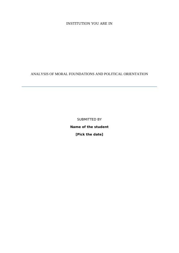 Moral Foundations and Political Attitudes : Doc_1