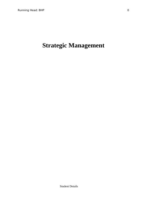 BHP Strategy Australia Report 2022_1