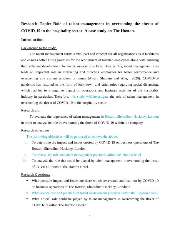 Role of Talent Management in Overcoming the Threat of COVID-19 in the Hospitality Sector_3