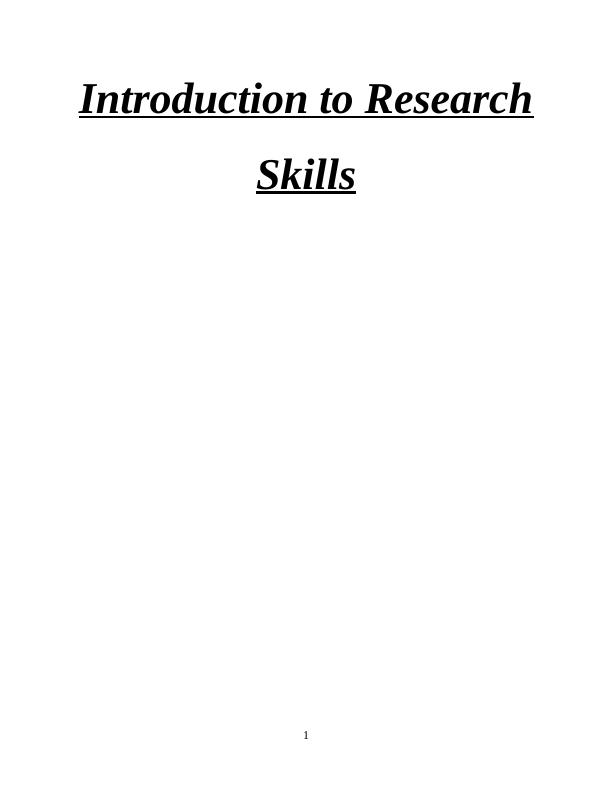 basic research skills pdf