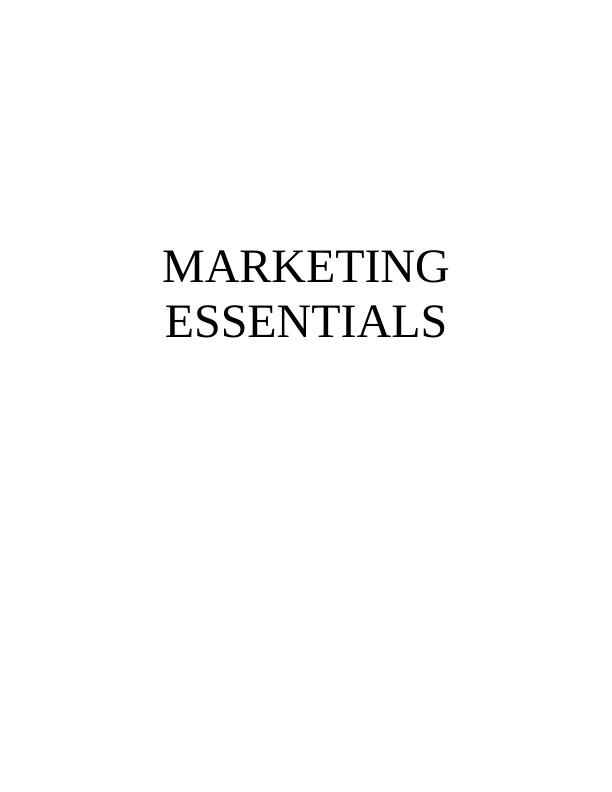 Marketing Essentials Assignment | Rolls-Royce_1