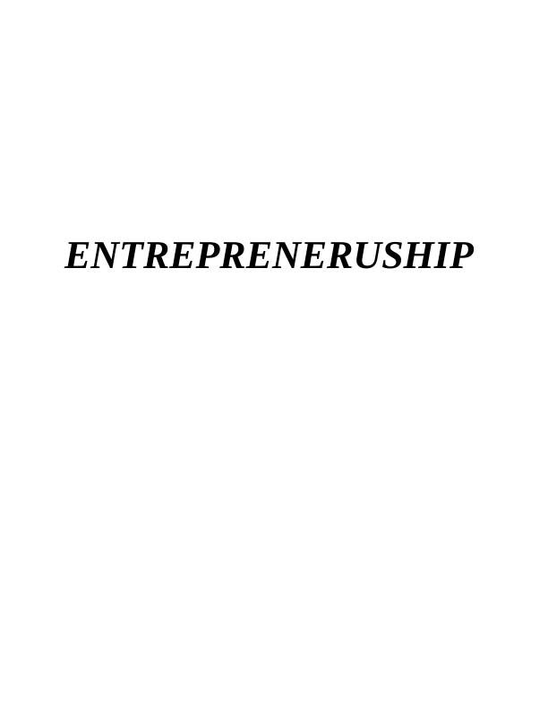 (PDF) Introduction to Entrepreneurship_1