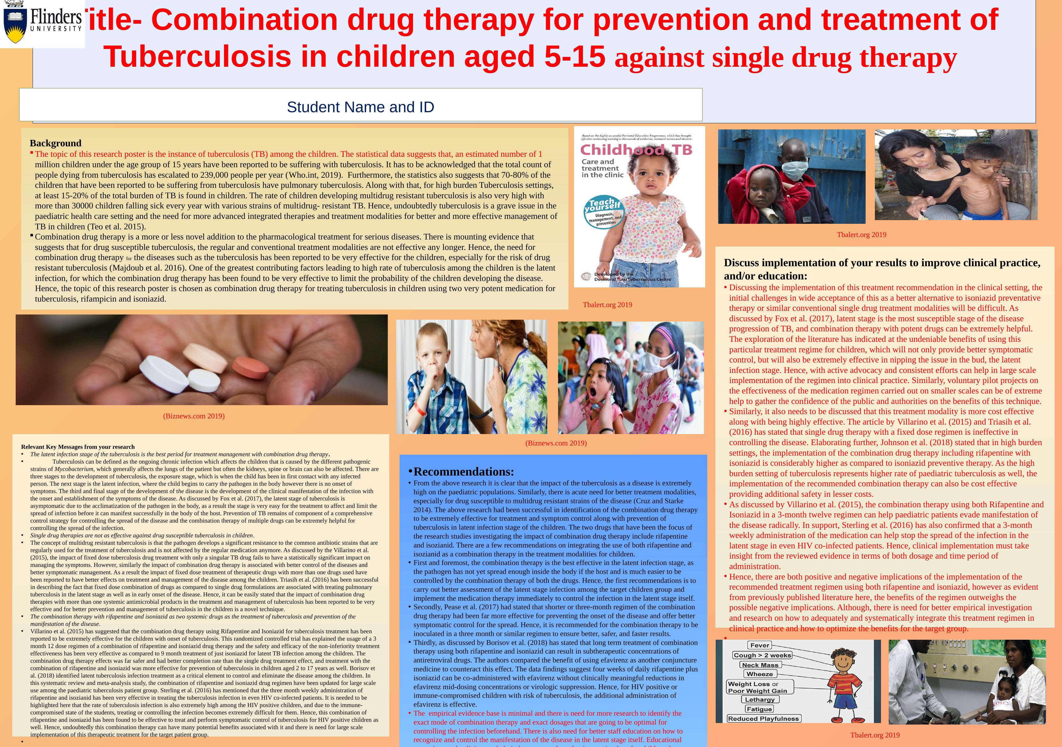 Title- Combination drug therapy for prevention and treatment of_1