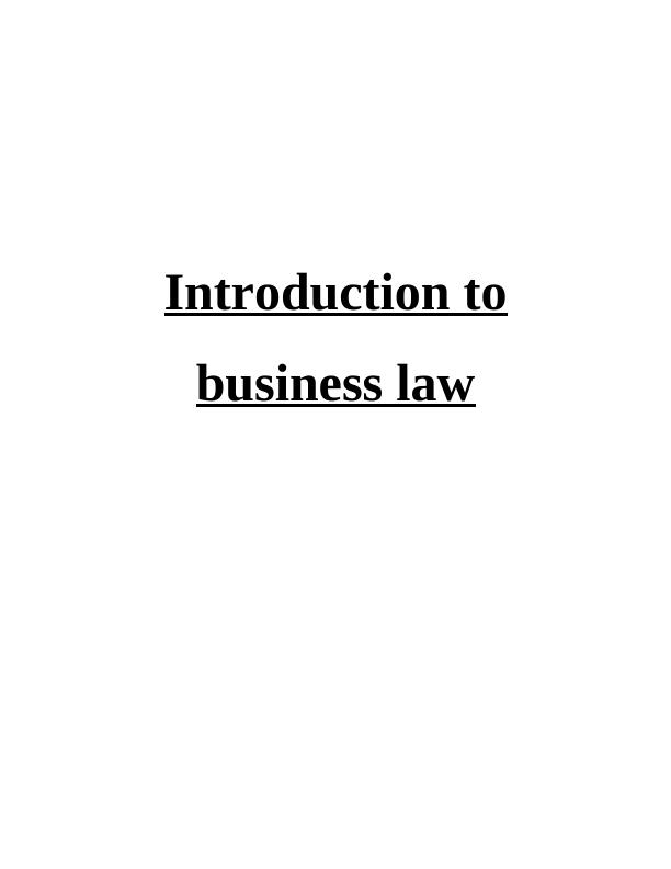 Assignment on Business Law Act 1974_1