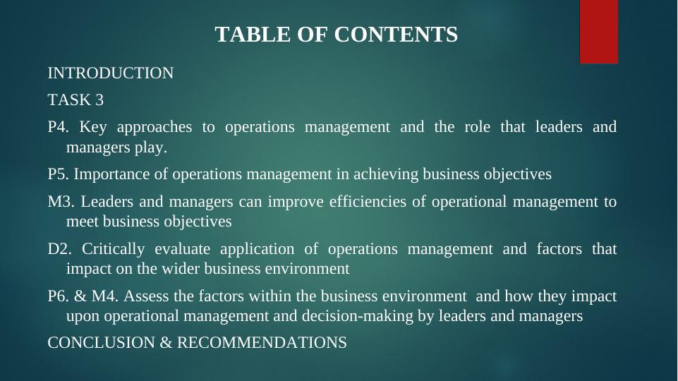 Key Approaches to Operations Management and the Role of Leaders and Managers_2