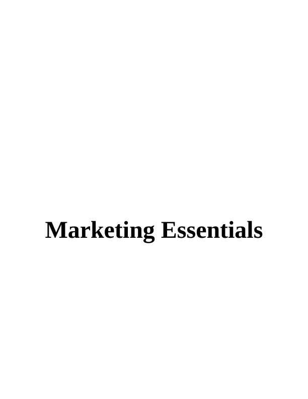 Marketing Essentials Duties and Responsibilities_1