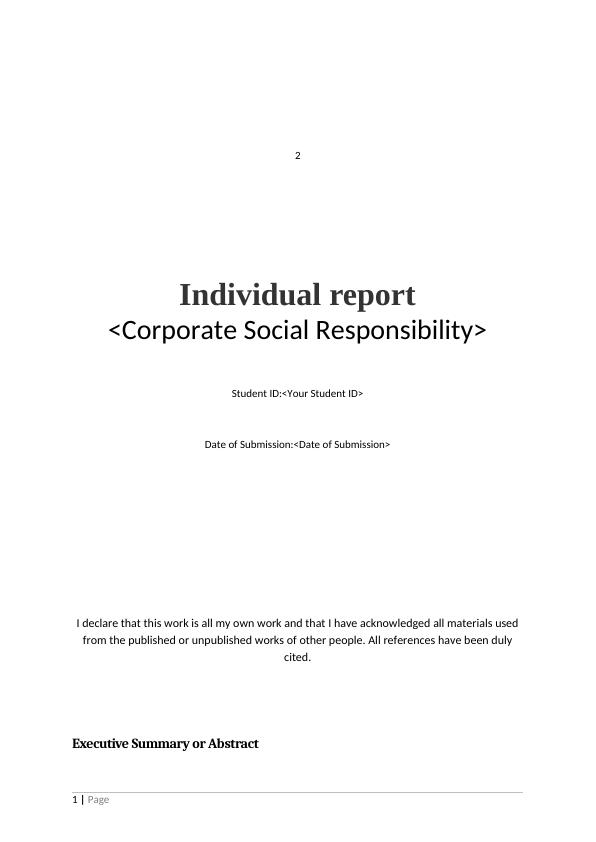 Corporate Social Responsibility Reporting_1