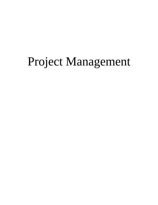 Project Management of Power Generation_1