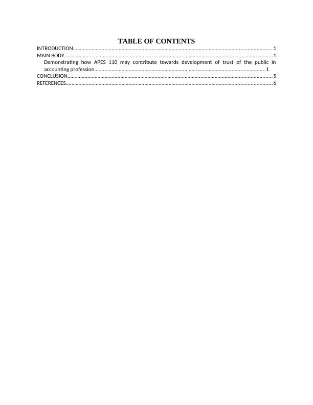 Accounting Professional & Ethical Standards Doc_2