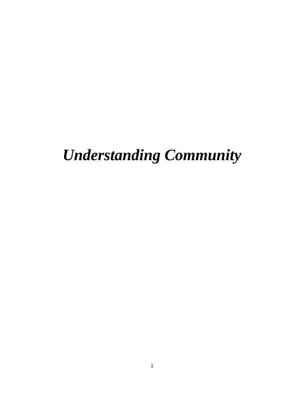 Understanding Community: Impact of Social Media on Strengthening or Weakening Community_1