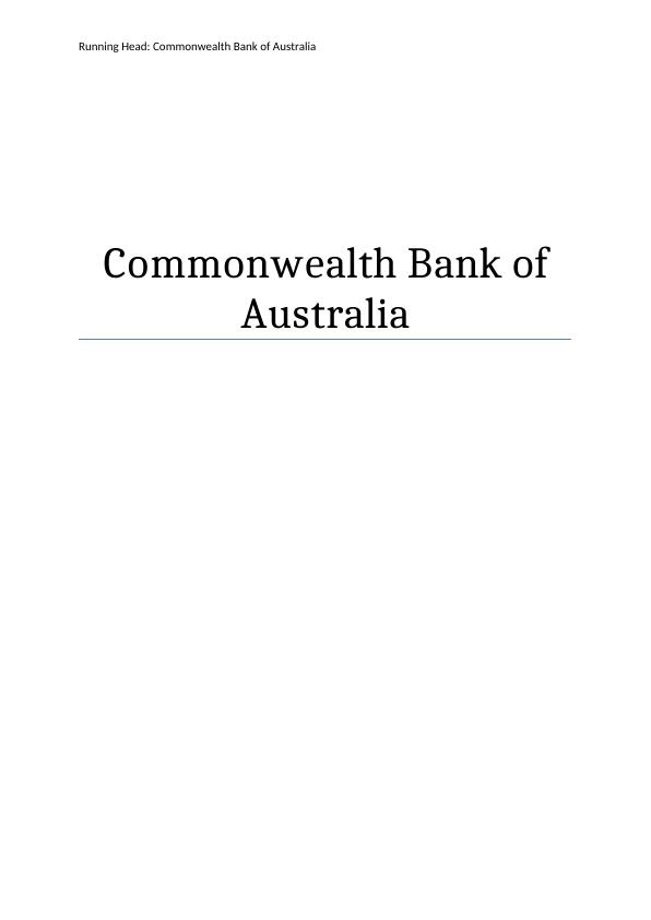 Assignment on Commonwealth Bank of Australia pdf_1