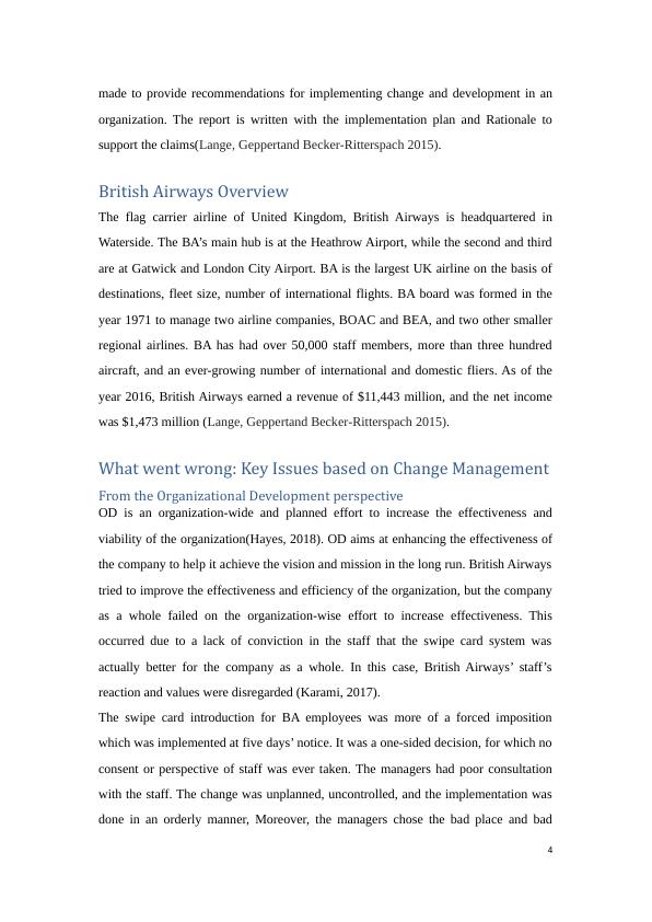 British Airways Swipe Card Debacle: Key Issues and Recommendations for Change Management_4