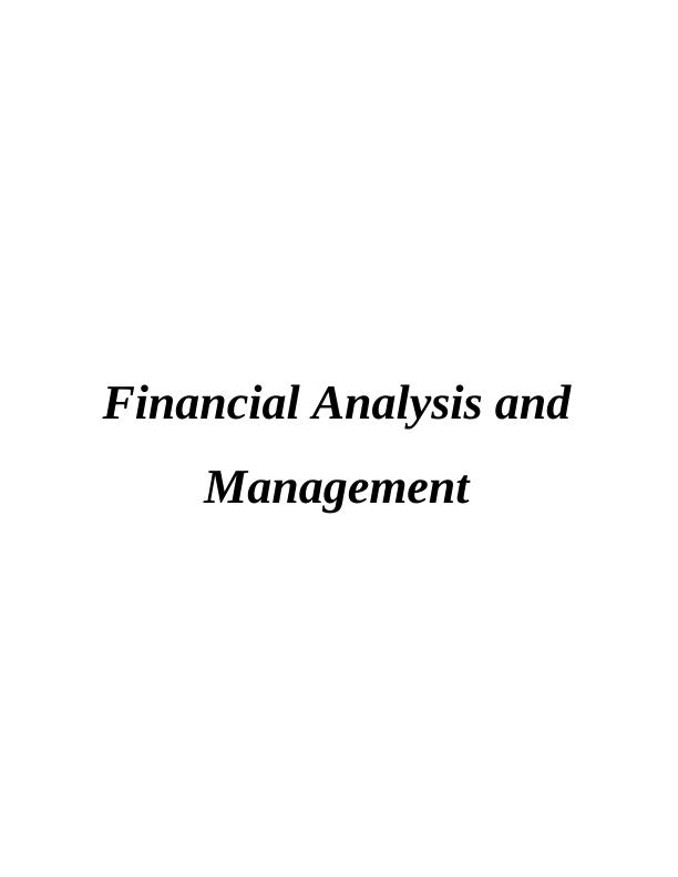 Financial Analysis and Management PDF_1