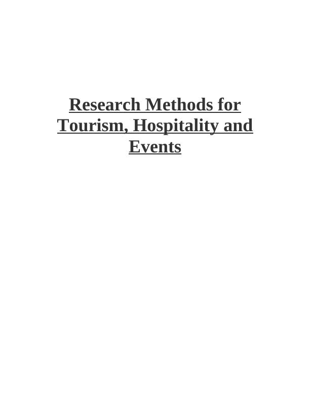 Research Methods for Tourism, Hospitality and Events_1