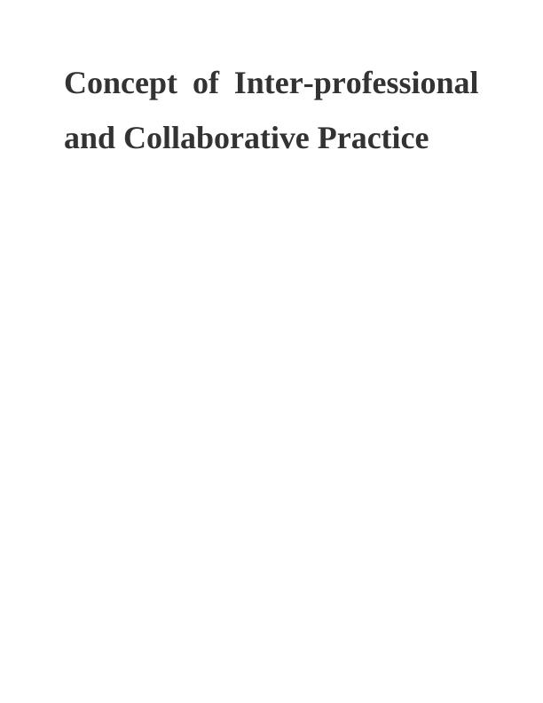 nterprofessional Collaborative Practice Assignment_1