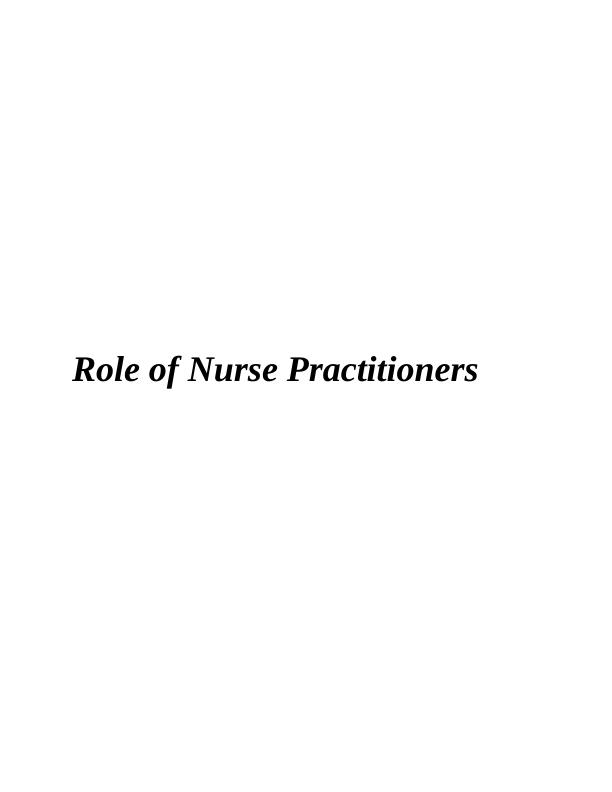 role-of-nurse-practitioners-desklib