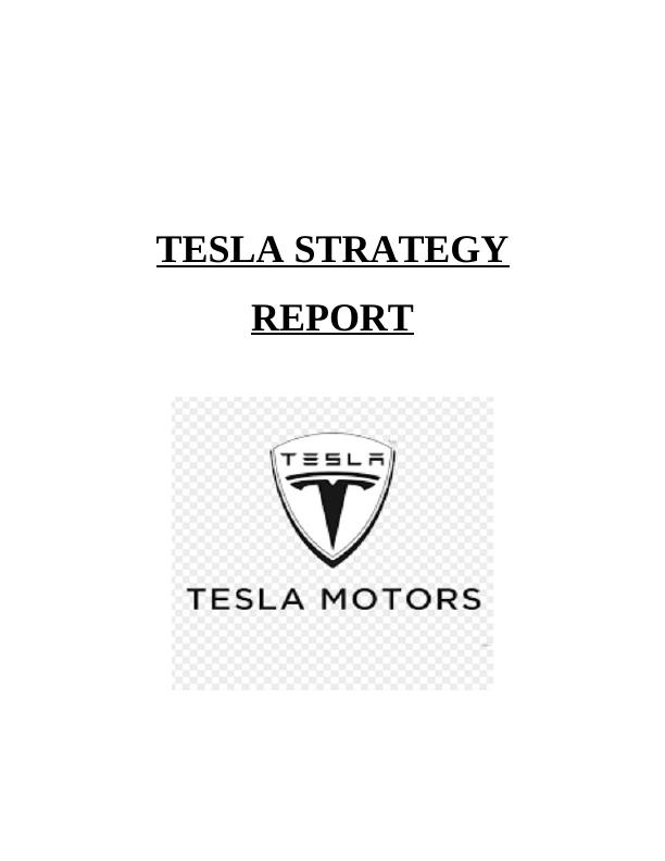 Strategic Planning of Tesla_1