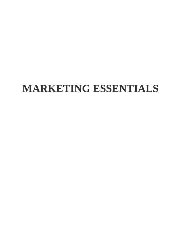 Marketing Essentials Report of Zara (PDF)_1