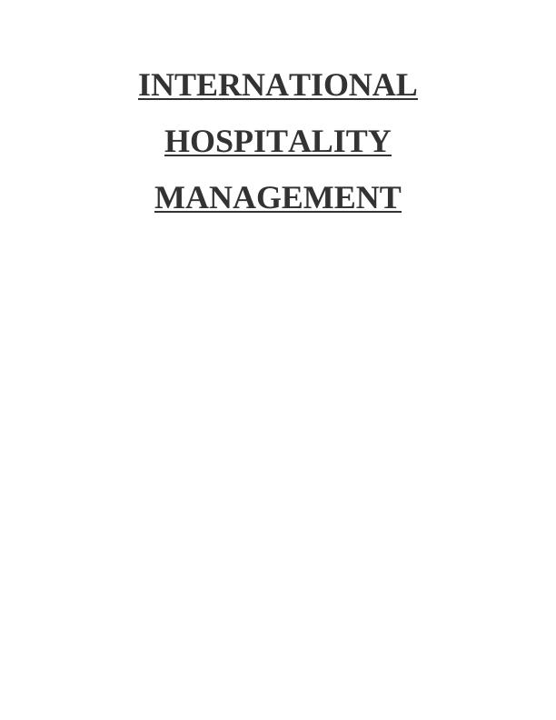 International Hospitality Management_1