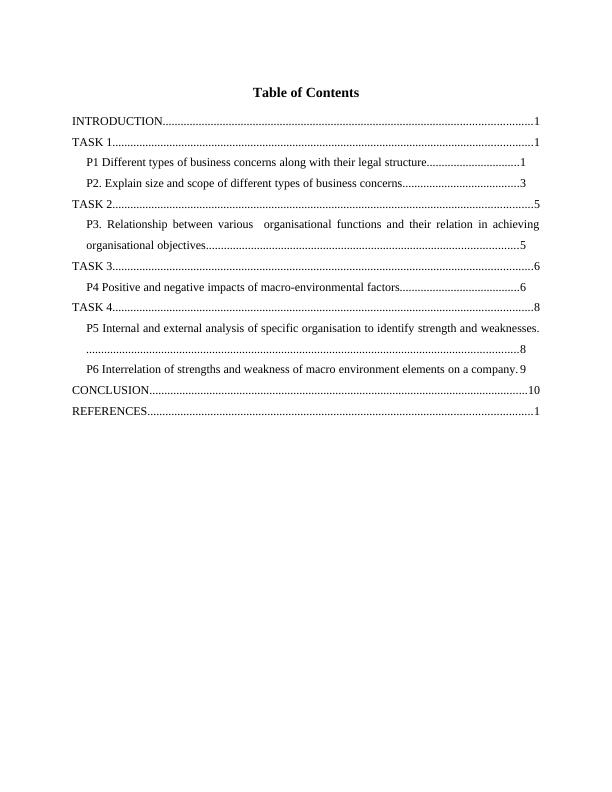 Business Environment Assignment Solution - TESCO_2