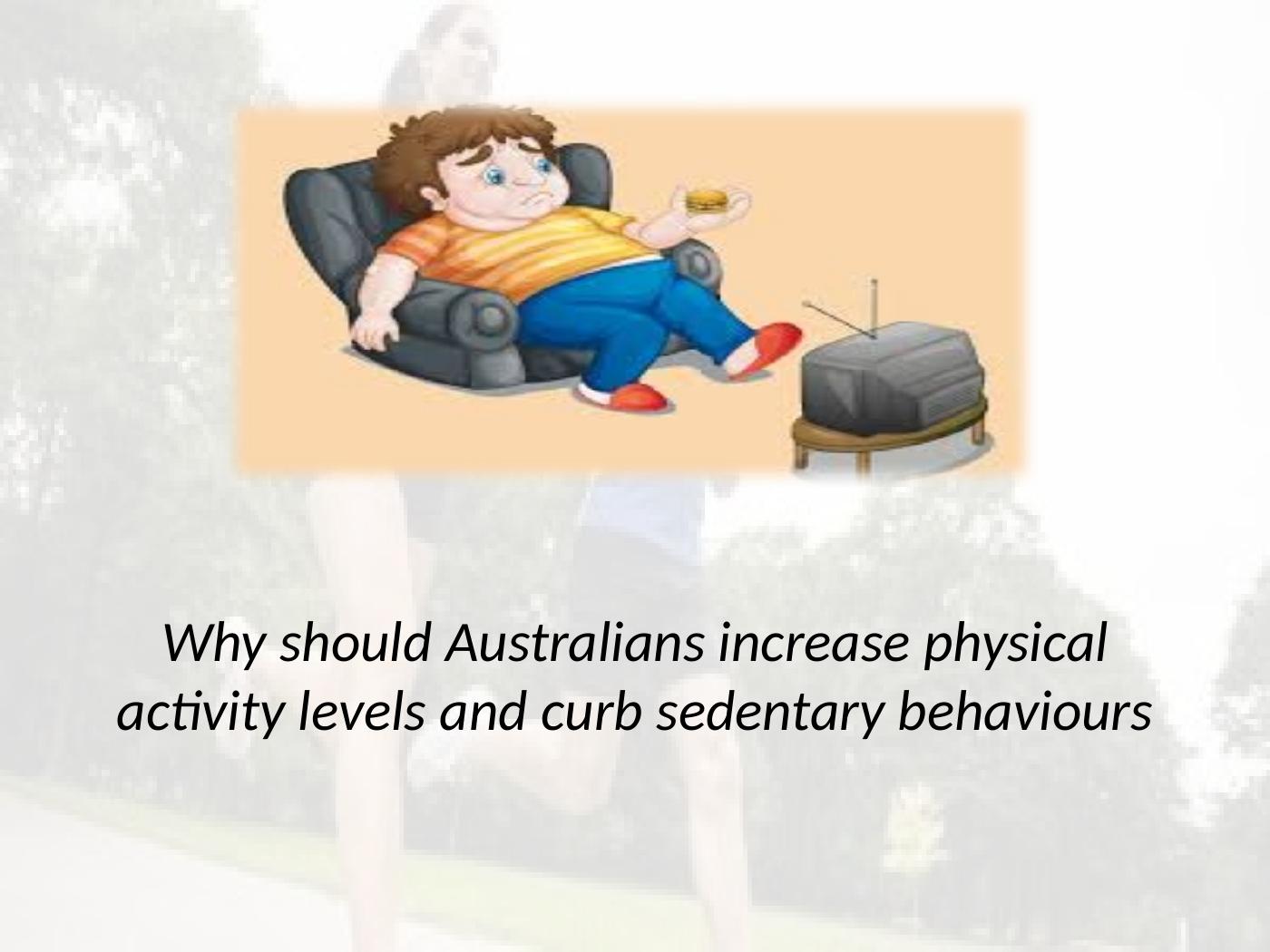 Importance Of Physical Activity And Reducing Sedentary Behaviours In ...