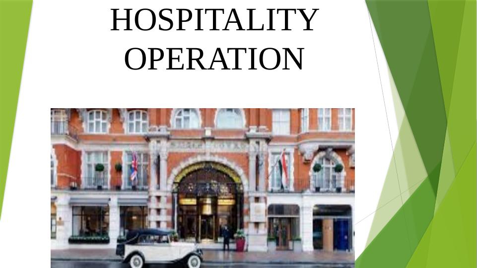 Functions and Services of Room Division Operations at Taj Hotel, London_1